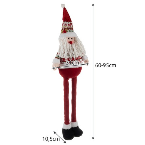 Vánoční Santa - teleskopický 95cm Ruhhy 22340