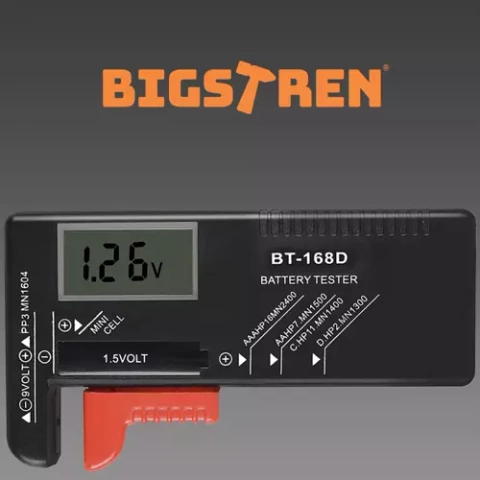 Bigsren 19898 Тестер/метр аккумуляторной батареи