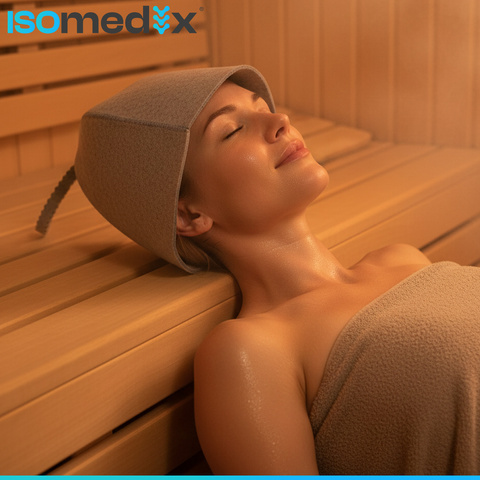 Isomedix 26455 felt sauna hat