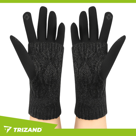 Gants tactiles R6413 - noirs