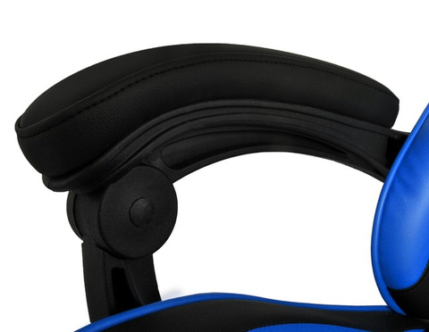 Gaming Chair - Black and Blue Dunmoon