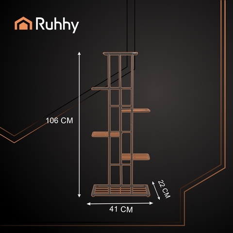 Stojan na květiny 106 cm Ruhhy 26040