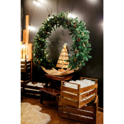 Christmas tree garland 2.7m HQ Ruhhy 22323
