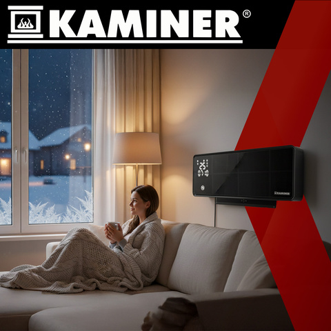Обогреватель воздушной завесы Zelvion Kaminer 26399