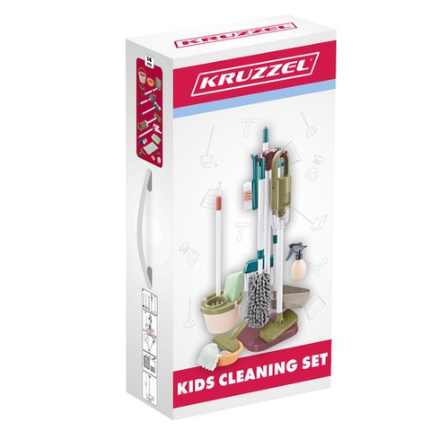 Kruzzel 24813 Reinigungsset für Kinder