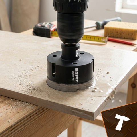 Diamantové děrové pily - sada 7 kusů Bigstreen 27080