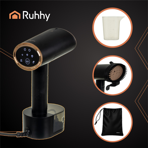 Mysti Ruhhy 26339 2000W Black Garment Steamer