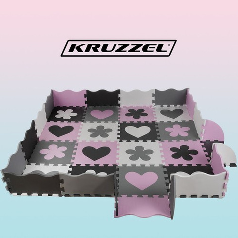 Foam puzzle 30x30cm 16 pcs. P16134