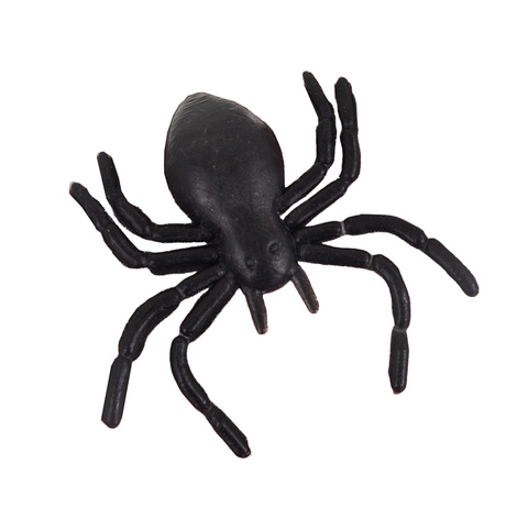 Plastic spiders - decoration - 10 pcs Ruhhy 26028