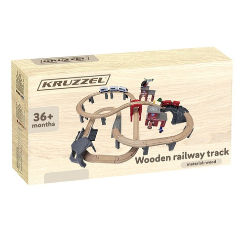 Chemin de fer en bois - Train Kruzzel 22754