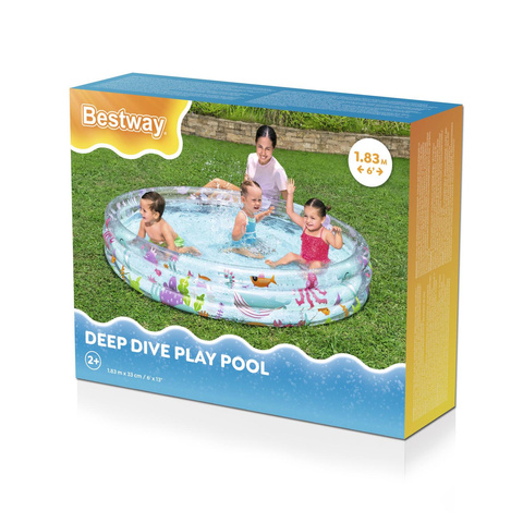 Надувной бассейн 188х33см BESTWAY 51005