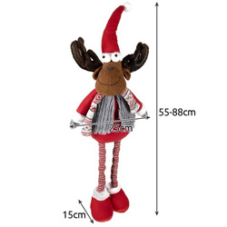 Christmas reindeer - telescopic 88cm Ruhhy 22101