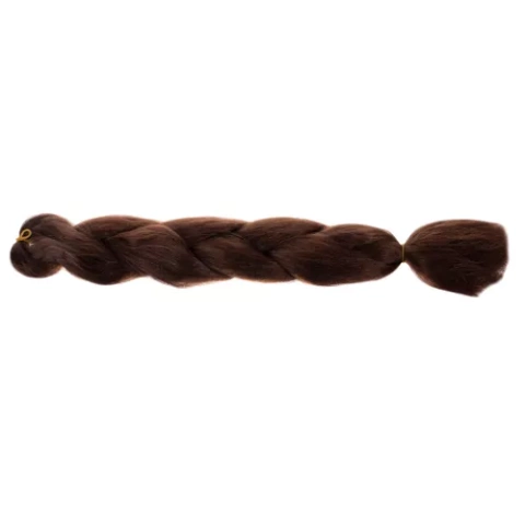 Tresses cheveux synthétiques marron Soulima 23567