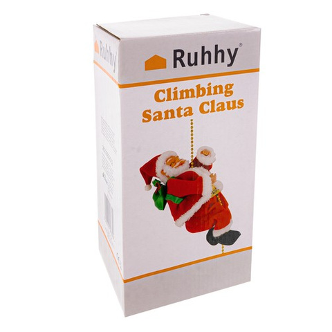 Santa na laně - vánoční dekorace Ruhhy 22502