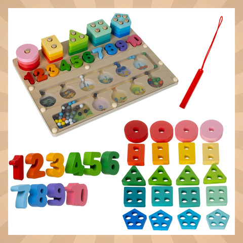 Rūšiuoklis - edukacinis žaislas Kruzzel 26509