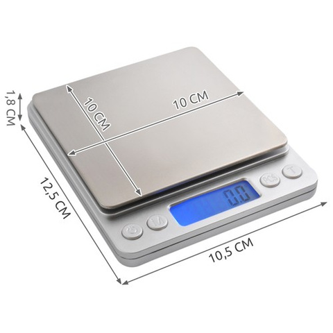 Balance de cuisine 2kg Ruhhy 24210