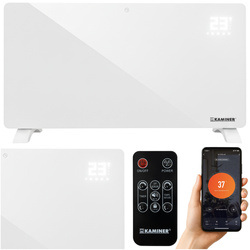 Radiateur électrique en verre Zelva Kaminer 26573