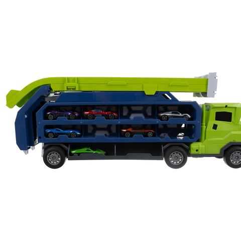 Camion - toboggan avec 6 voitures 26527