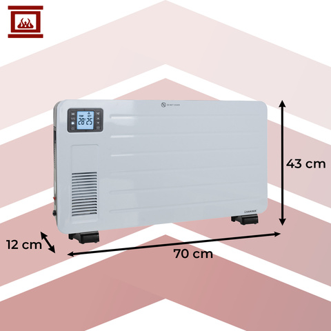 Elektrinis radiatorius - baltas Ziflo Kaminer 26402 