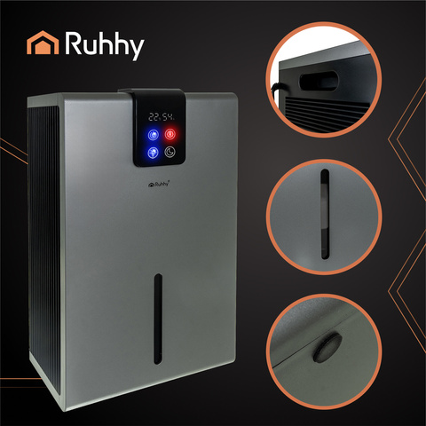 Silver air dehumidifier Ruhhy 26496