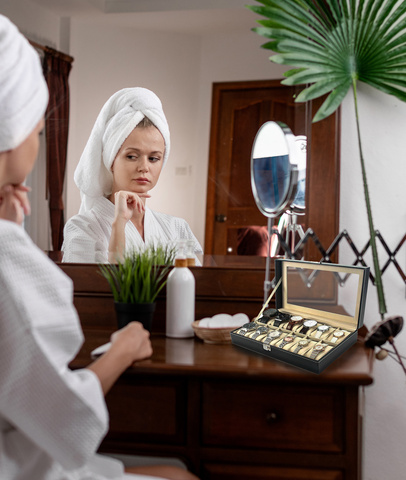 Uhrenorganizer 12 Fächer