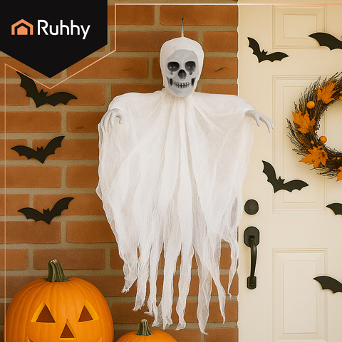 White hanging skeleton - Ruhhy decoration 26124