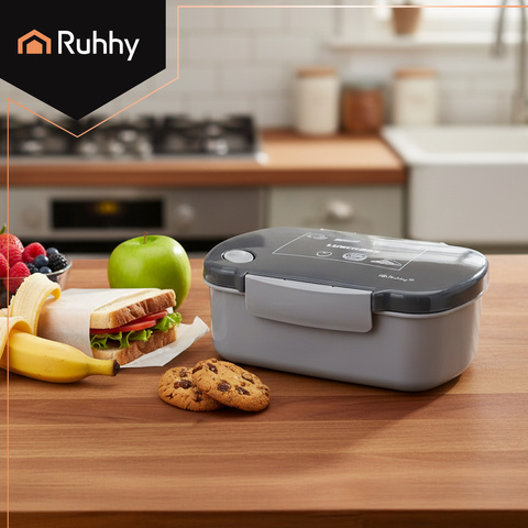 Lunchbox 800ml gray Ruhhy 26169