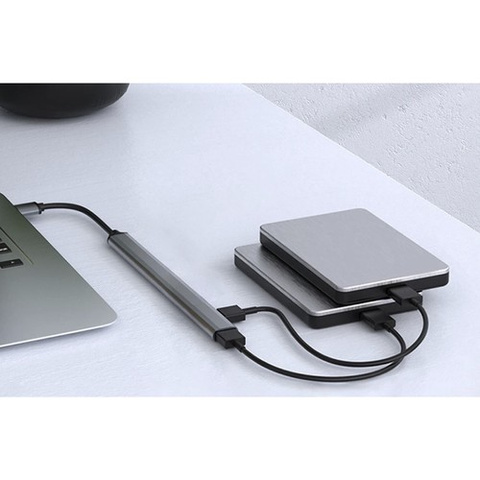 USB HUB – 1 prievadas 3.2 + 6 prievadai 2.0 Izoxis 24374