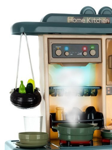 Toy kitchen 72cm blue + pair