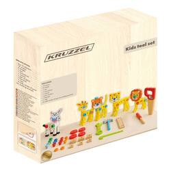 Kruzzel 26581 Werkzeugkiste aus Holz