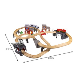 Wooden train - Kruzzel train 22754
