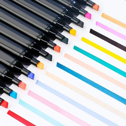 Double-sided markers/pens - 40 pcs. MAALEO 24102