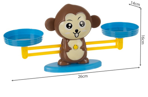 Educational game monkey - scale scale
