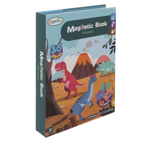 Puzzle magnétique - dinosaures 24730