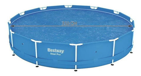 Couverture solaire pour piscine de 366 cm - BESTWAY 58242