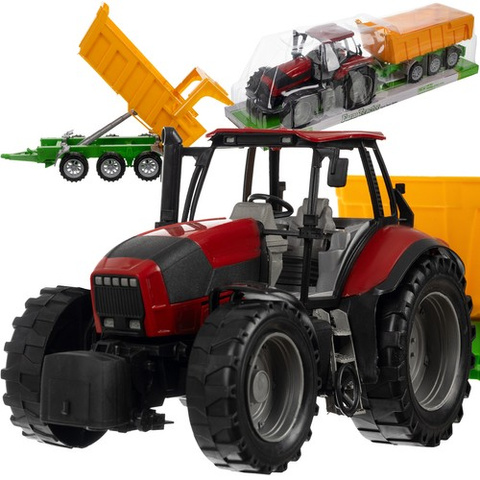 Farma- traktor z przyczepą 24711