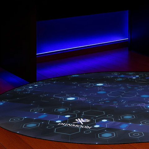 Gaming mat under the chair round Dunmoon 25956