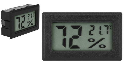 Digitales Thermometer und Hygrometer 2in1