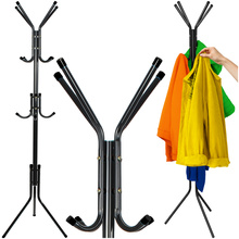 Porte-manteau sur pied 170 cm - noir Ruhhy 26362