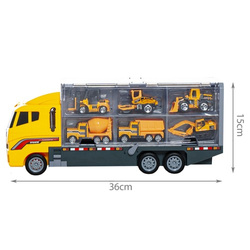 TIR truck set with 6 cars 22481