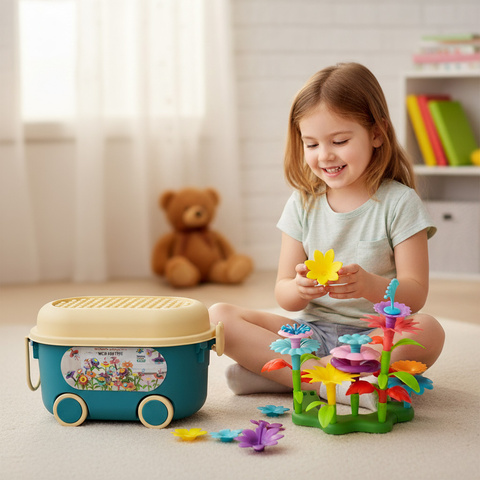 Construction blocks - garden 139 pieces 26331