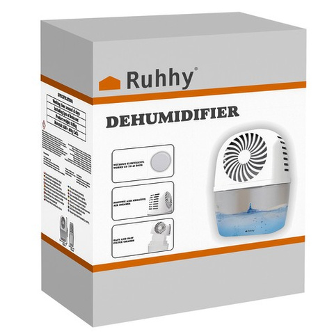 Déshumidificateur et absorbeur d'humidité Ruhhy 22577