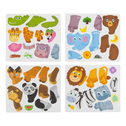 Magnetic puzzle - animals