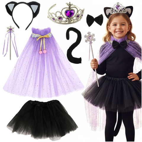 Costume de chaton - ensemble 7 pièces Kruzzel 26474