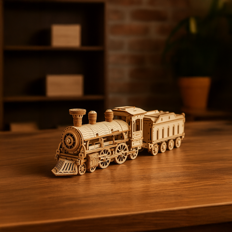 3D dėlionė - Kruzzel lokomotyvas 26515