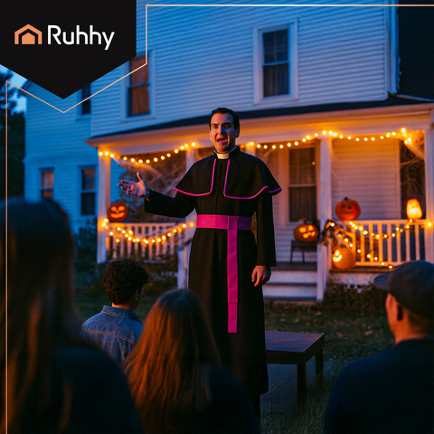 Bischofskostüm XL/XXL Ruhhy 26148