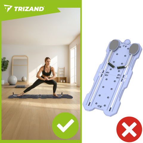 Planche de Pilates Trizand 26343 avec compteur