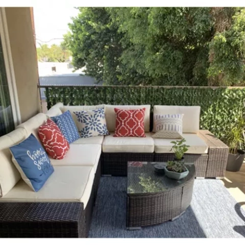 Künstliche Hecke für den Balkon - 3m Gardlov 23641