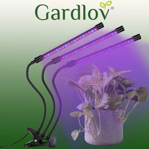 Lampe 20 LED 3 pièces. pour la croissance des plantes Gardlov 19242