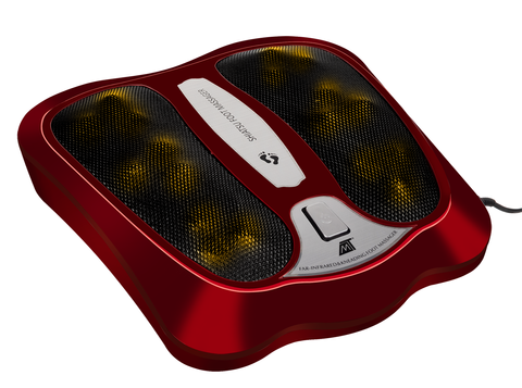 Foot massager with heating